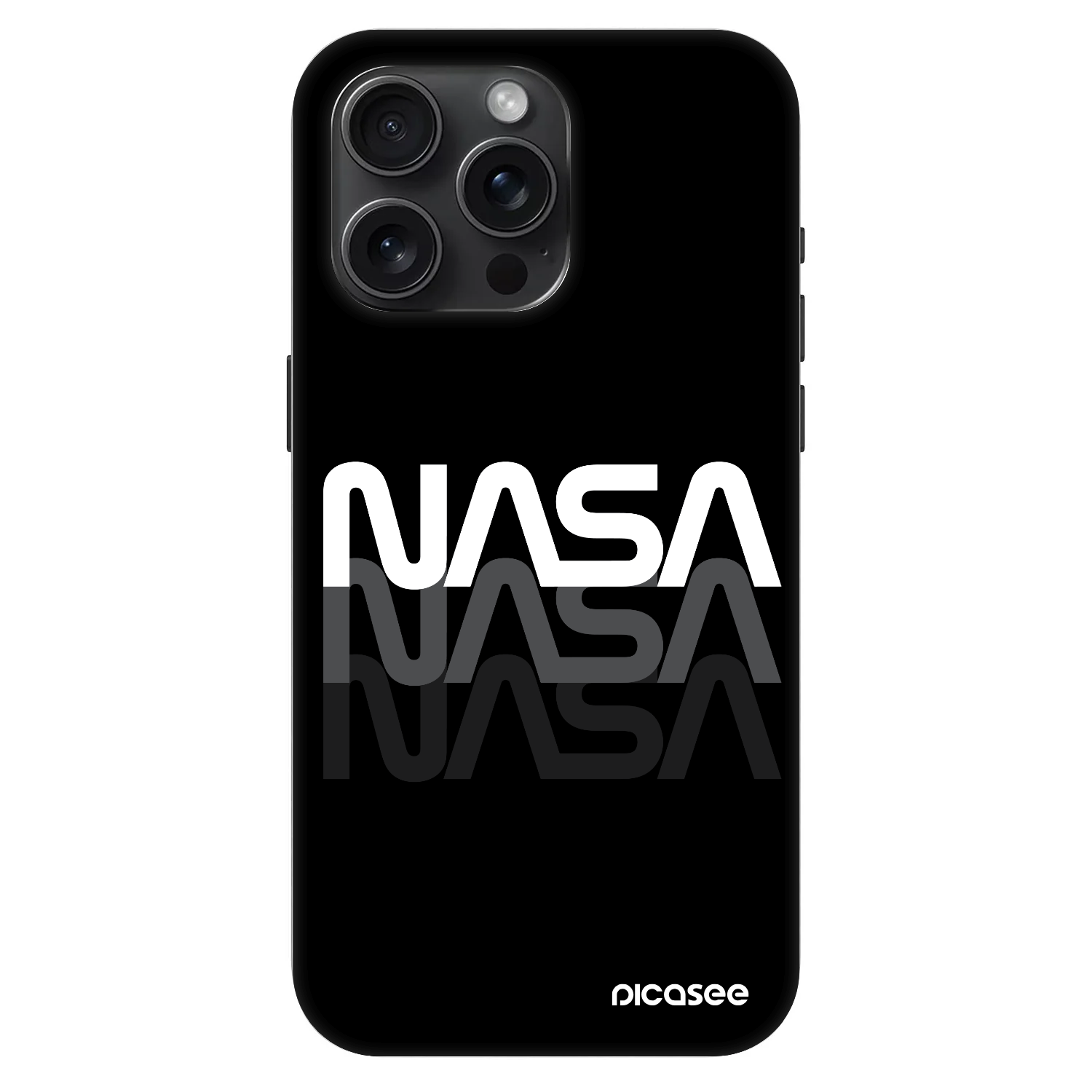 Picasee Fashion Case MagSafe za Apple iPhone 15 Pro Max - NASA Triple