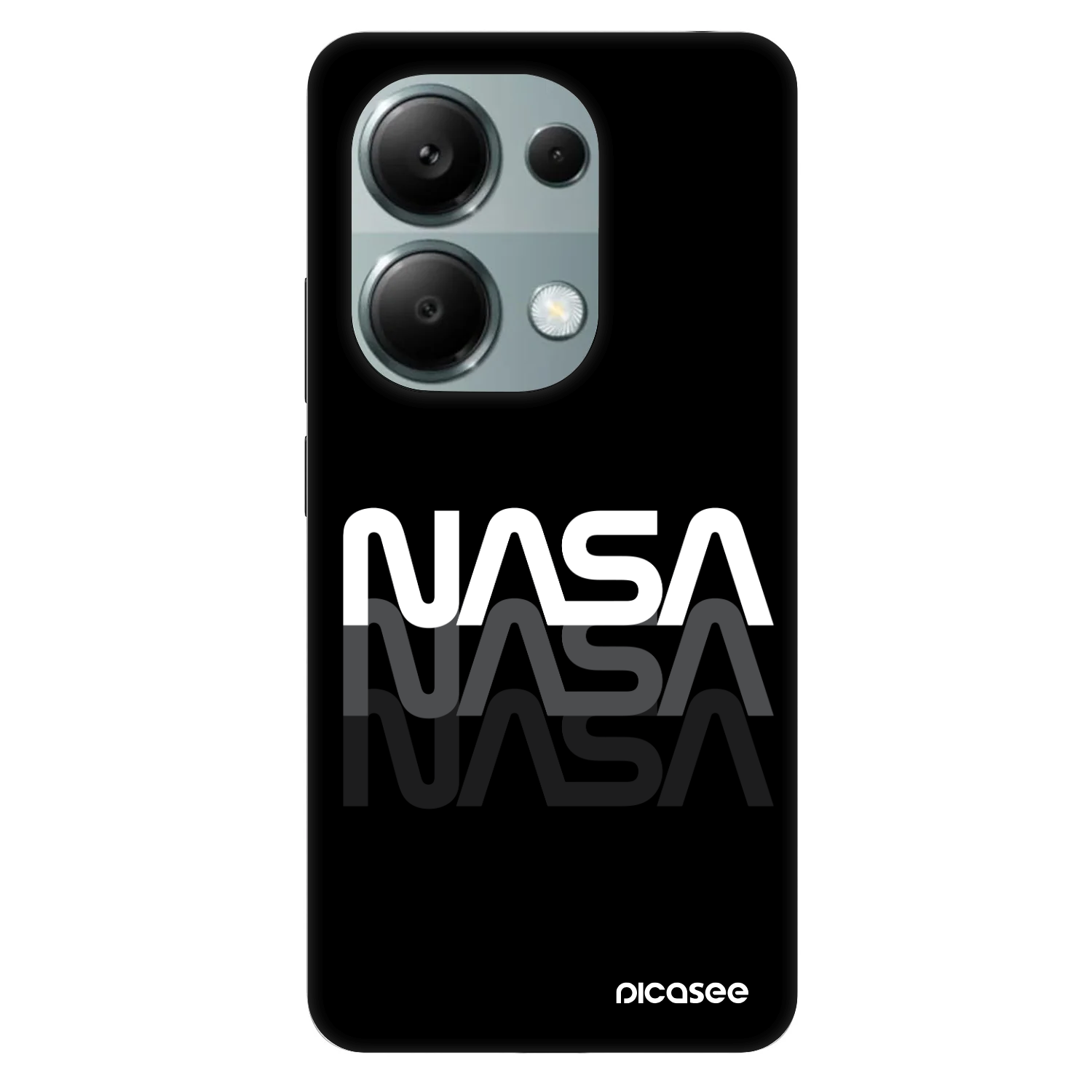 Picasee Fashion Case za Xiaomi Redmi Note 13 Pro 4G - NASA Triple