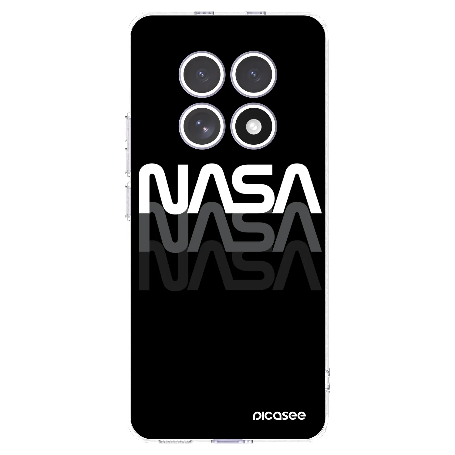 Picasee silikonska prozirna maskica za Xiaomi Redmi Note 15 - NASA Triple
