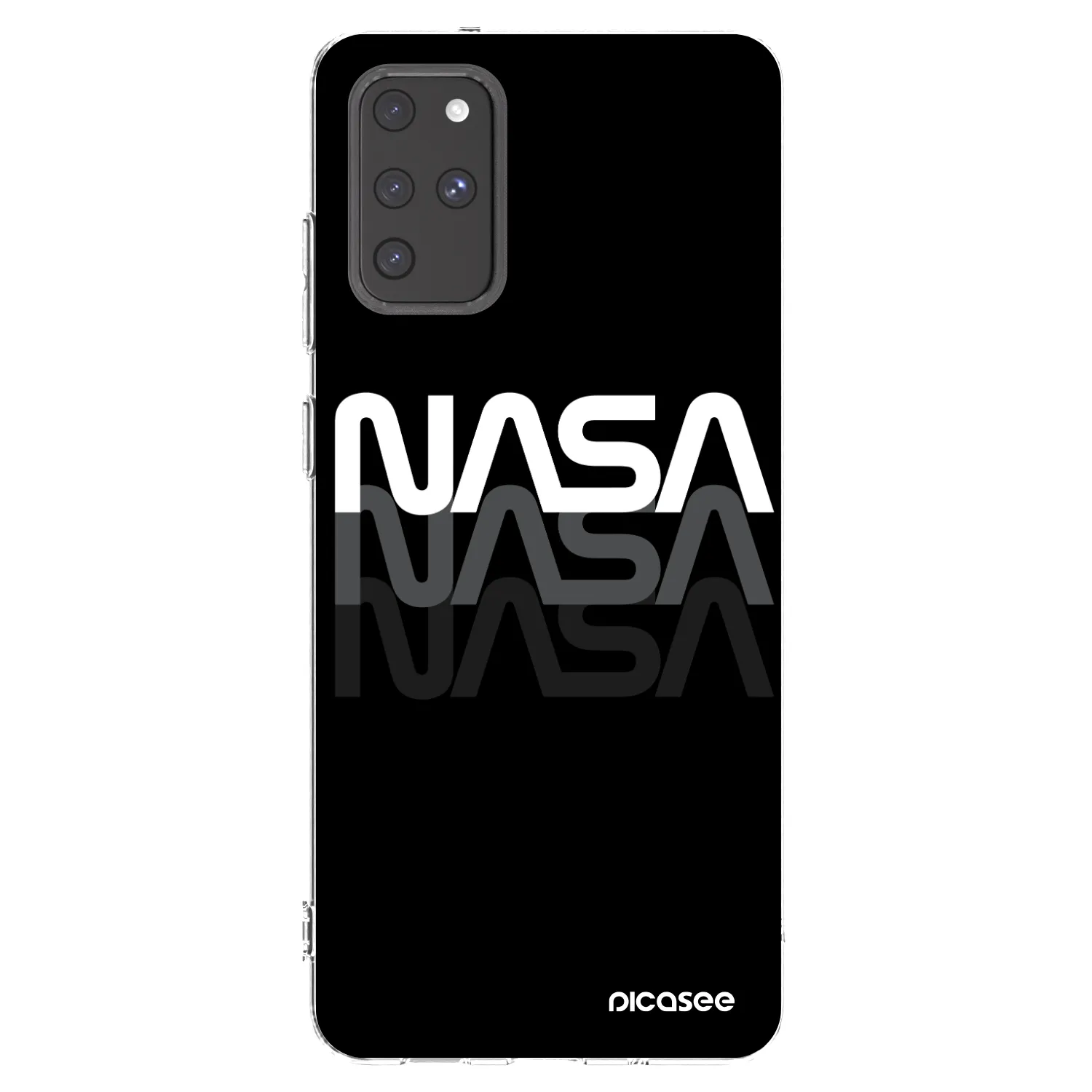 Picasee silikonska prozirna maskica za Samsung Galaxy S20+ G985F - NASA Triple