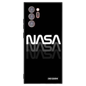 Picasee crna silikonska maskica za Samsung Galaxy Note 20 Ultra - NASA Triple
