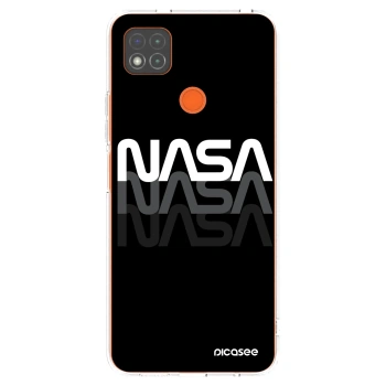 Picasee silikonska prozirna maskica za Xiaomi Redmi 9C - NASA Triple