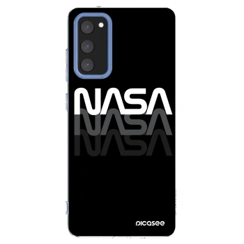 Picasee silikonska prozirna maskica za Samsung Galaxy S20 FE - NASA Triple