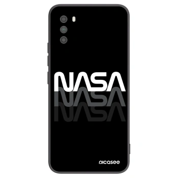 Picasee crna silikonska maskica za Xiaomi Poco M3 - NASA Triple