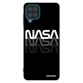 Picasee silikonska prozirna maskica za Samsung Galaxy A12 A125F - NASA Triple