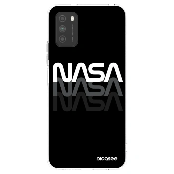 Picasee silikonska prozirna maskica za Xiaomi Poco M3 - NASA Triple