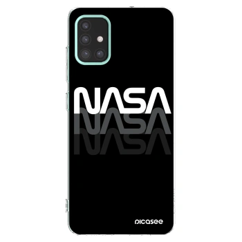 Picasee silikonska prozirna maskica za Samsung Galaxy M31s - NASA Triple