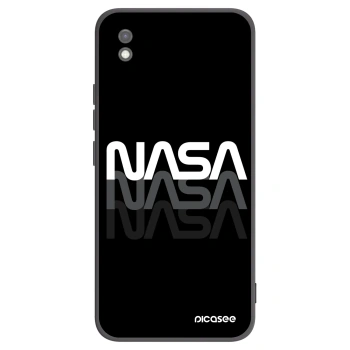 Picasee crna silikonska maskica za Xiaomi Redmi 9AT - NASA Triple