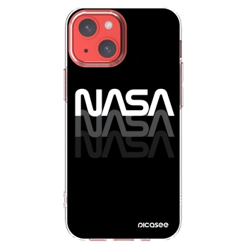 Picasee silikonska prozirna maskica za Apple iPhone 13 mini - NASA Triple