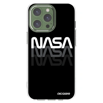 Picasee silikonska prozirna maskica za Apple iPhone 13 Pro - NASA Triple