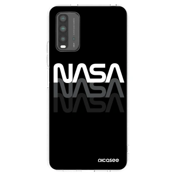 Picasee silikonska prozirna maskica za Xiaomi Redmi 9T - NASA Triple