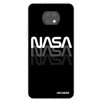 Picasee silikonska prozirna maskica za Xiaomi Redmi Note 9T - NASA Triple