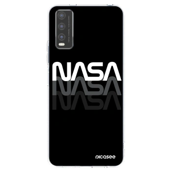 Picasee silikonska prozirna maskica za Vivo Y20s - NASA Triple