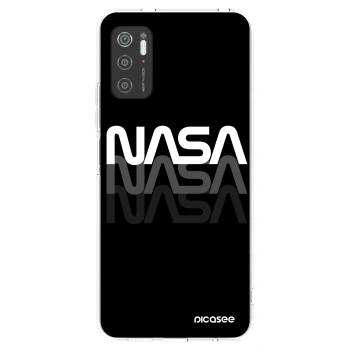 Picasee silikonska prozirna maskica za Xiaomi Poco M3 Pro 5G - NASA Triple
