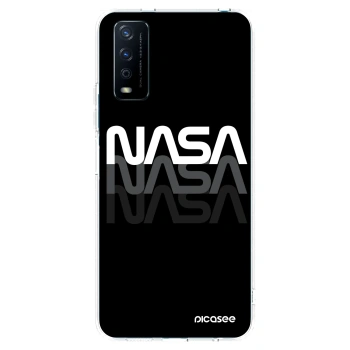 Picasee silikonska prozirna maskica za Vivo Y11s - NASA Triple