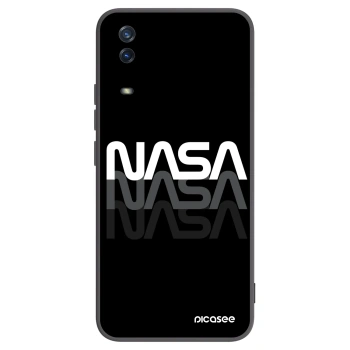 Picasee crna silikonska maskica za Vivo Y11s - NASA Triple