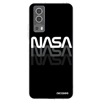 Picasee silikonska prozirna maskica za Vivo Y72 5G - NASA Triple