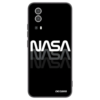 Picasee crna silikonska maskica za Vivo Y72 5G - NASA Triple