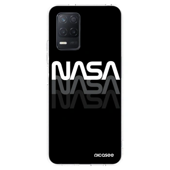 Picasee silikonska prozirna maskica za Realme 8 5G - NASA Triple