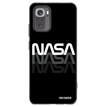 Picasee crna silikonska maskica za Xiaomi Redmi Note 11S 4G - NASA Triple