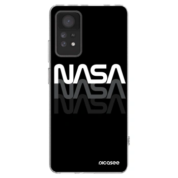 Picasee silikonska prozirna maskica za Xiaomi Redmi Note 11 Pro - NASA Triple