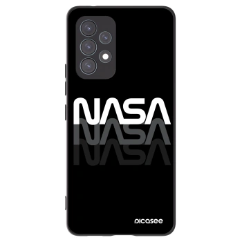 Picasee crna silikonska maskica za Samsung Galaxy A53 5G A536 - NASA Triple