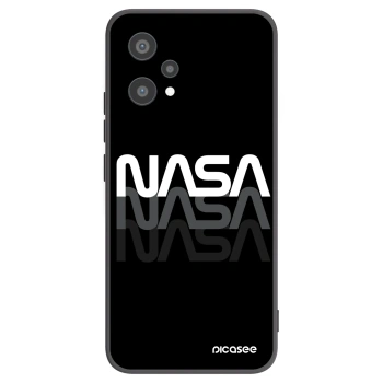 Picasee crna silikonska maskica za Realme 9 Pro 5G - NASA Triple