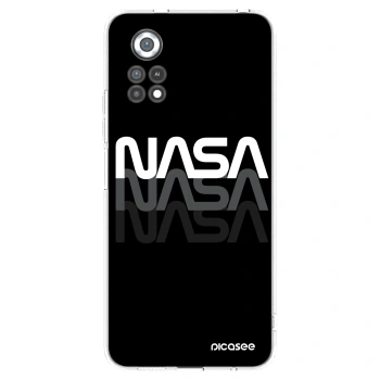 Picasee silikonska prozirna maskica za Xiaomi Poco X4 Pro 5G - NASA Triple