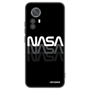 Picasee crna silikonska maskica za Xiaomi 12 Pro - NASA Triple