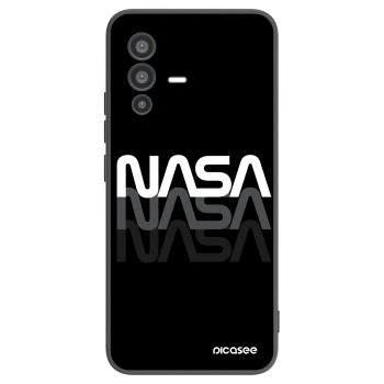 Picasee crna silikonska maskica za Vivo V23 5G - NASA Triple
