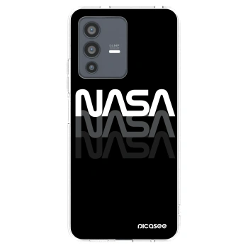 Picasee silikonska prozirna maskica za Vivo V23 5G - NASA Triple