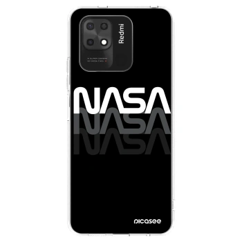 Picasee silikonska prozirna maskica za Xiaomi Redmi 10C - NASA Triple