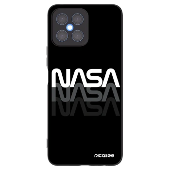 Picasee crna silikonska maskica za Honor X8 4G - NASA Triple