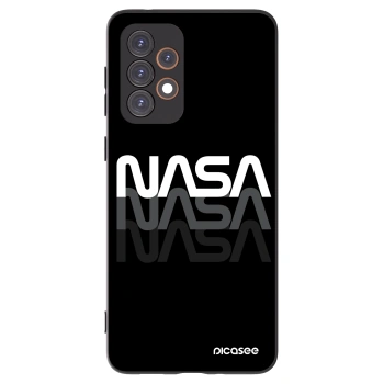 Picasee crna silikonska maskica za Samsung Galaxy A33 5G A336 - NASA Triple