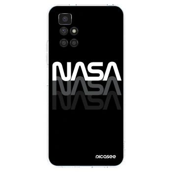 Picasee silikonska prozirna maskica za Xiaomi Redmi 10 (2022) - NASA Triple