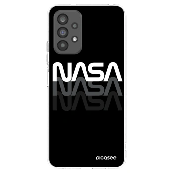 Picasee silikonska prozirna maskica za Samsung Galaxy A73 5G - NASA Triple