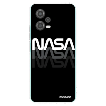 Picasee silikonska prozirna maskica za Xiaomi Poco X5 - NASA Triple