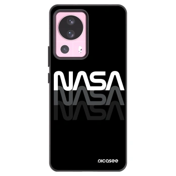 Picasee crna silikonska maskica za Xiaomi 13 Lite - NASA Triple