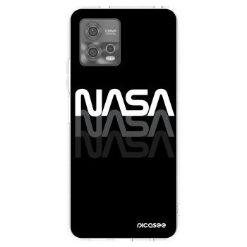Picasee silikonska prozirna maskica za Motorola Moto G72 - NASA Triple