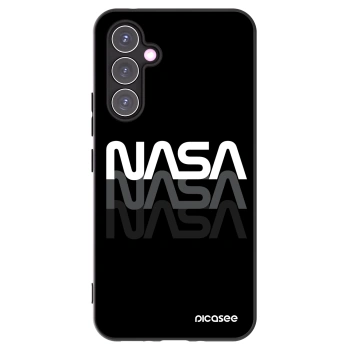 Picasee crna silikonska maskica za Samsung Galaxy A54 5G A546B - NASA Triple