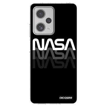 Picasee silikonska prozirna maskica za Xiaomi Redmi Note 12 Pro+ 5G - NASA Triple