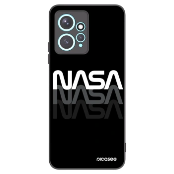 Picasee crna silikonska maskica za Xiaomi Redmi Note 12 4G - NASA Triple
