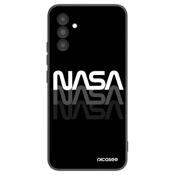 Picasee crna silikonska maskica za Samsung Galaxy A04s A047F - NASA Triple