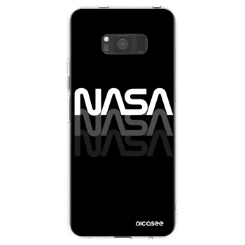 Picasee silikonska prozirna maskica za Samsung Galaxy S8 G950F - NASA Triple