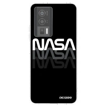 Picasee silikonska prozirna maskica za Xiaomi Poco F5 Pro 5G - NASA Triple