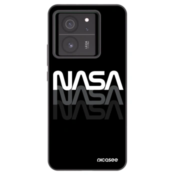 Picasee crna silikonska maskica za Xiaomi 13T - NASA Triple