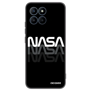 Picasee crna silikonska maskica za Honor 70 Lite - NASA Triple