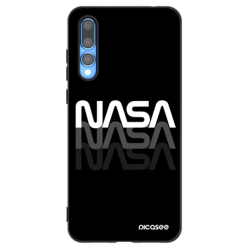 Picasee crna silikonska maskica za Huawei P20 Pro - NASA Triple