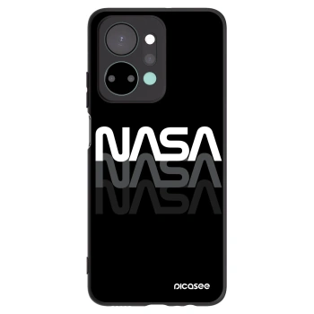 Picasee crna silikonska maskica za Honor X7a - NASA Triple