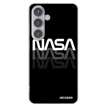 Picasee silikonska prozirna maskica za Samsung Galaxy S24 S921B 5G - NASA Triple